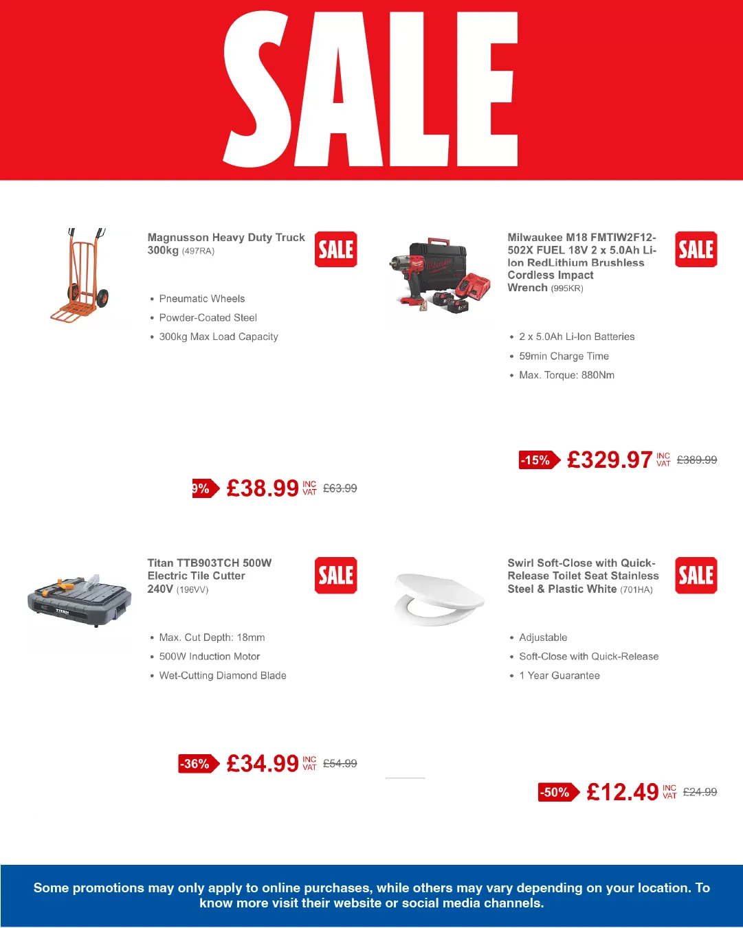  Screwfix Deals from 22 December to 11 January 2026 - Catalogue Page 3