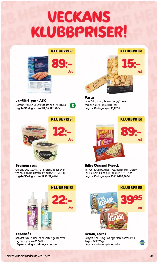 Hemköp från 22 juni till 28 juni 2026 - Reklamblad sidor 4