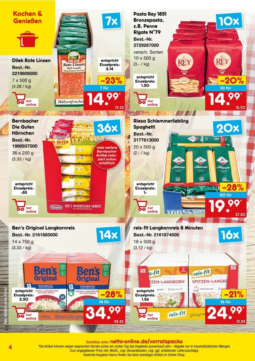 Netto Marken-Discount Angebote von 29. Januar bis 28. Februar 2026 - Prospekt seite 4