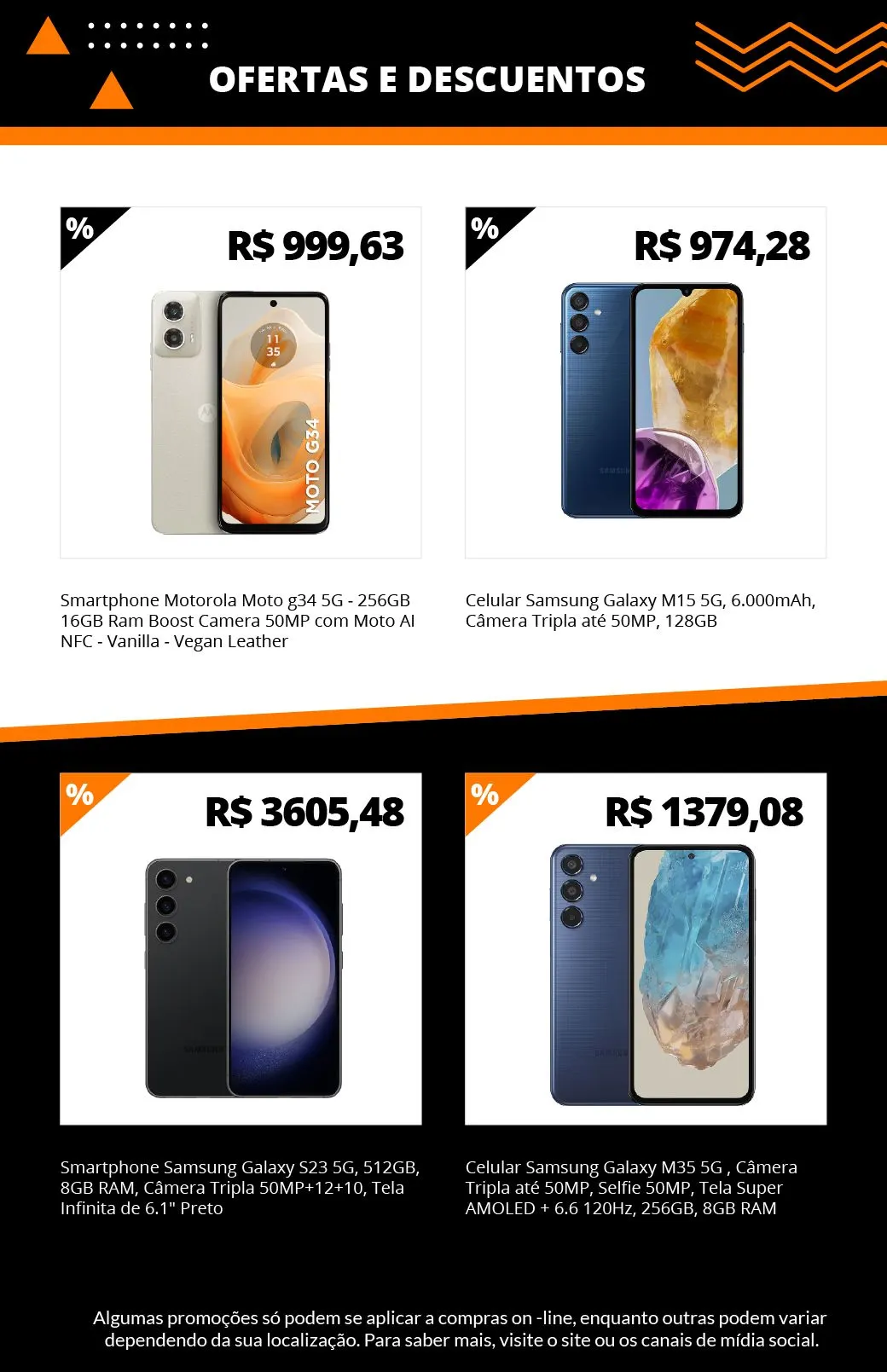 Encarte de Promoções Black Friday 31 de outubro até 30 de novembro 2024 - Pagina 3