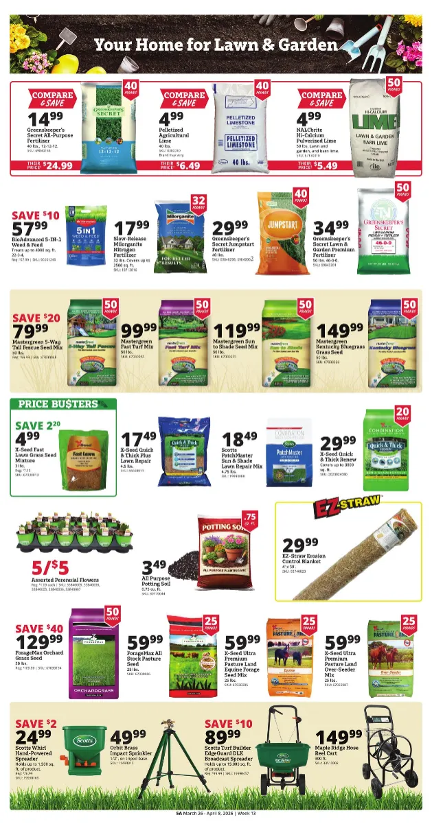 Weekly ad Rural King Sales from March 26 to April 8 2026 - Page 4