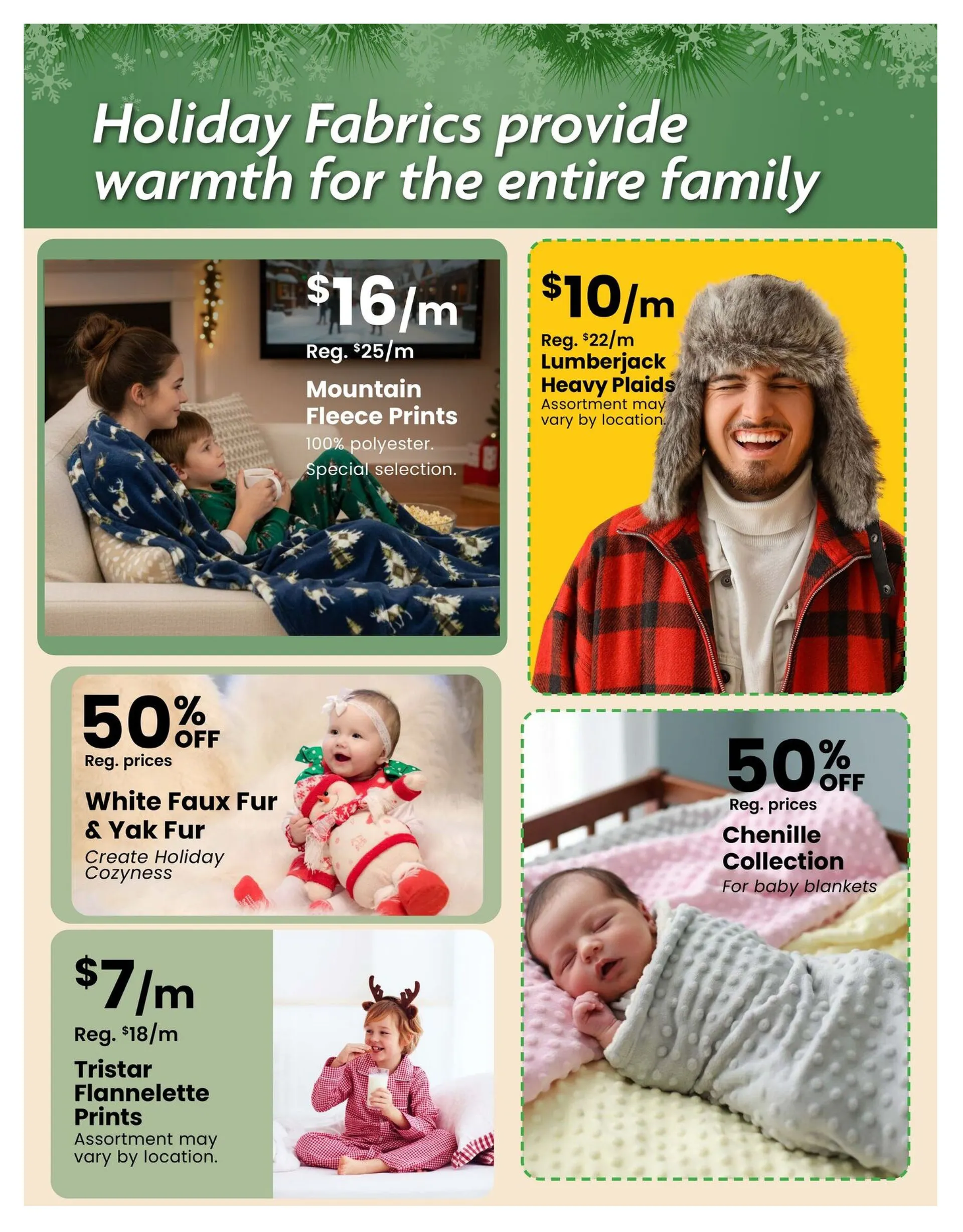 Fabricland Sales from December 1 to December 31 2025 - flyer page 4