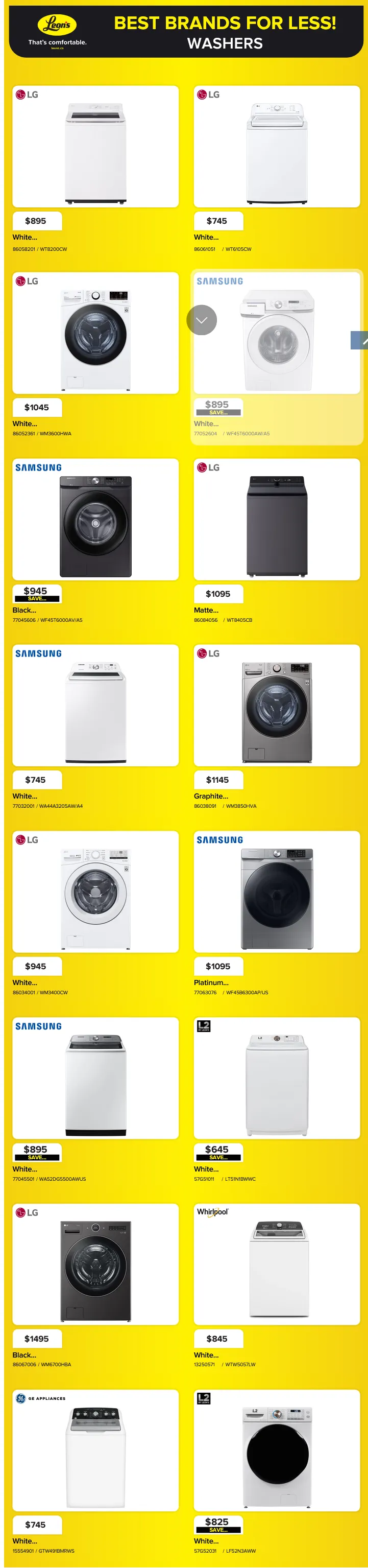 Leon's Sales from April 16 to April 22 2026 - flyer page 4