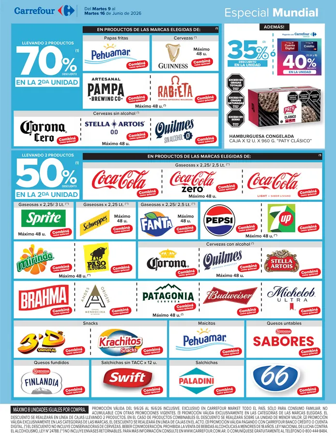 Ofertas de Ofertas Carrefour Market 9 de junio al 16 de junio 2026 - Página 4 del catálogo