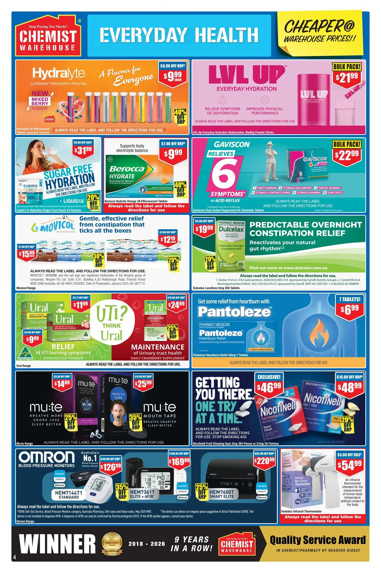 Chemist Warehouse Sales - Catalogue valid from 6 February to 12 February 2026 - page 4