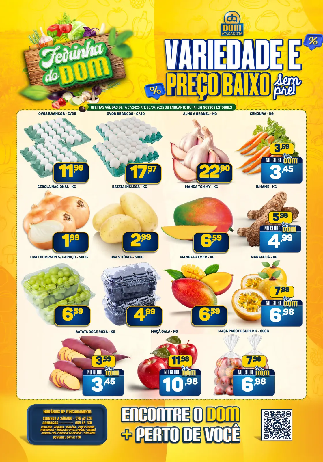 Encarte de Folhetos Dom Atacadista 17 de julho até 23 de julho 2025 - Pagina 3