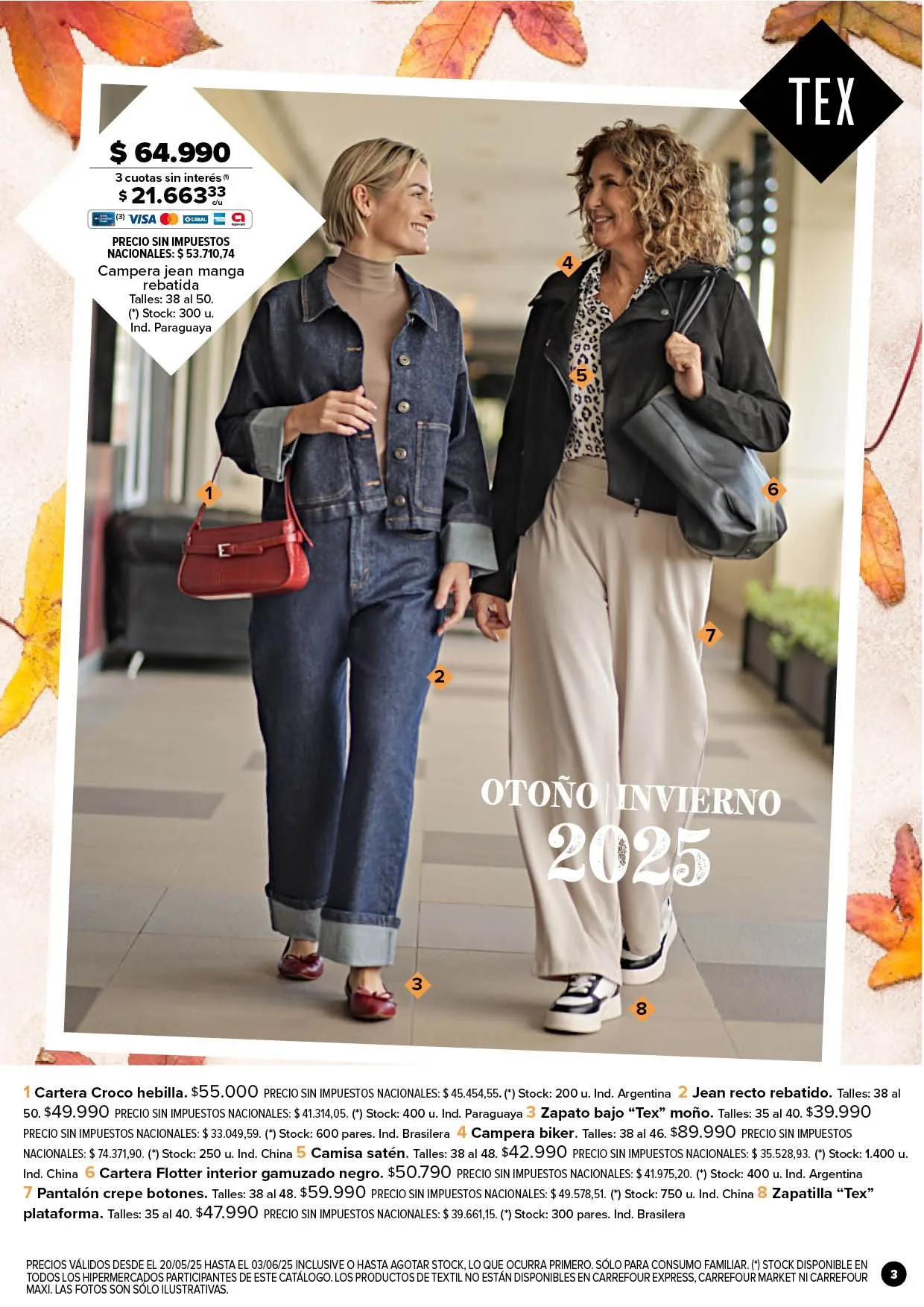 Ofertas de Carrefour TEX 22 de mayo al 3 de junio 2025 - Página 3 del catálogo