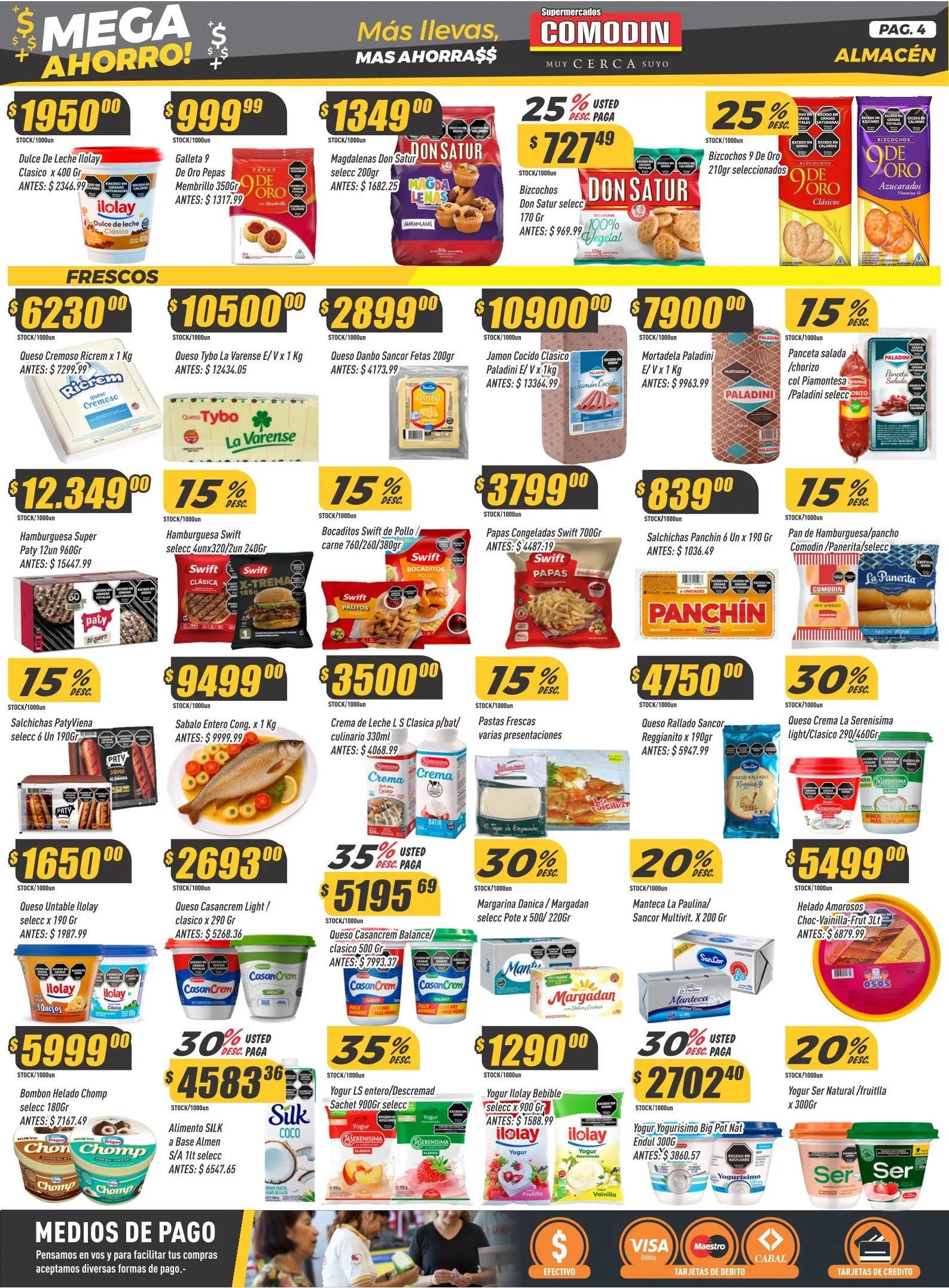 Ofertas de Ofertas Supermercados Comodín 3 de julio al 10 de julio 2025 - Página 4 del catálogo