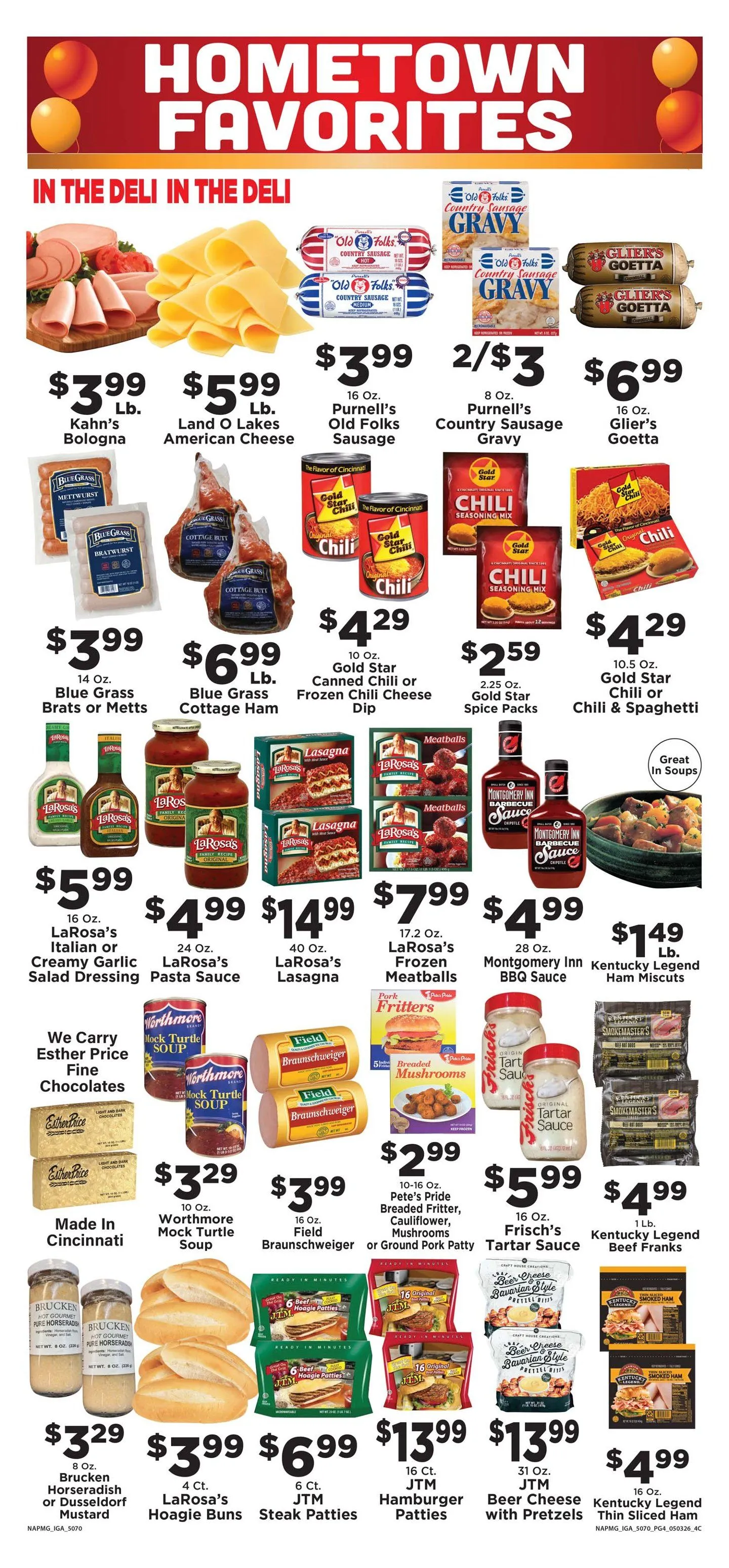 Weekly promotion IGA Sales spanning from May 4 to May 10 2026 - Page 4 for Catalogue 365