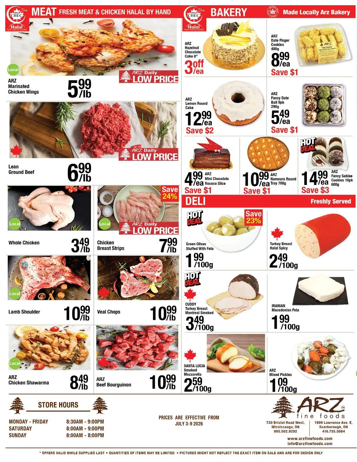  Arz Fine Foods Sales from July 3 to July 9 2026 - flyer page 4