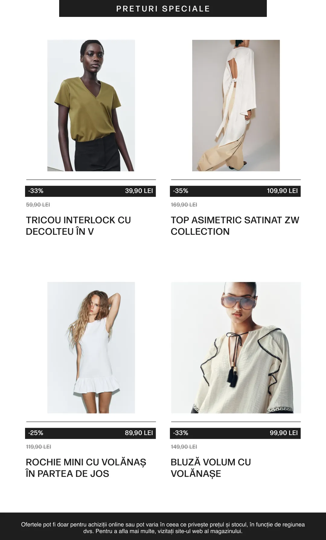 Catalog ZARA de la 26 iunie până la 10 iulie 2026 - Revista Pagina 4