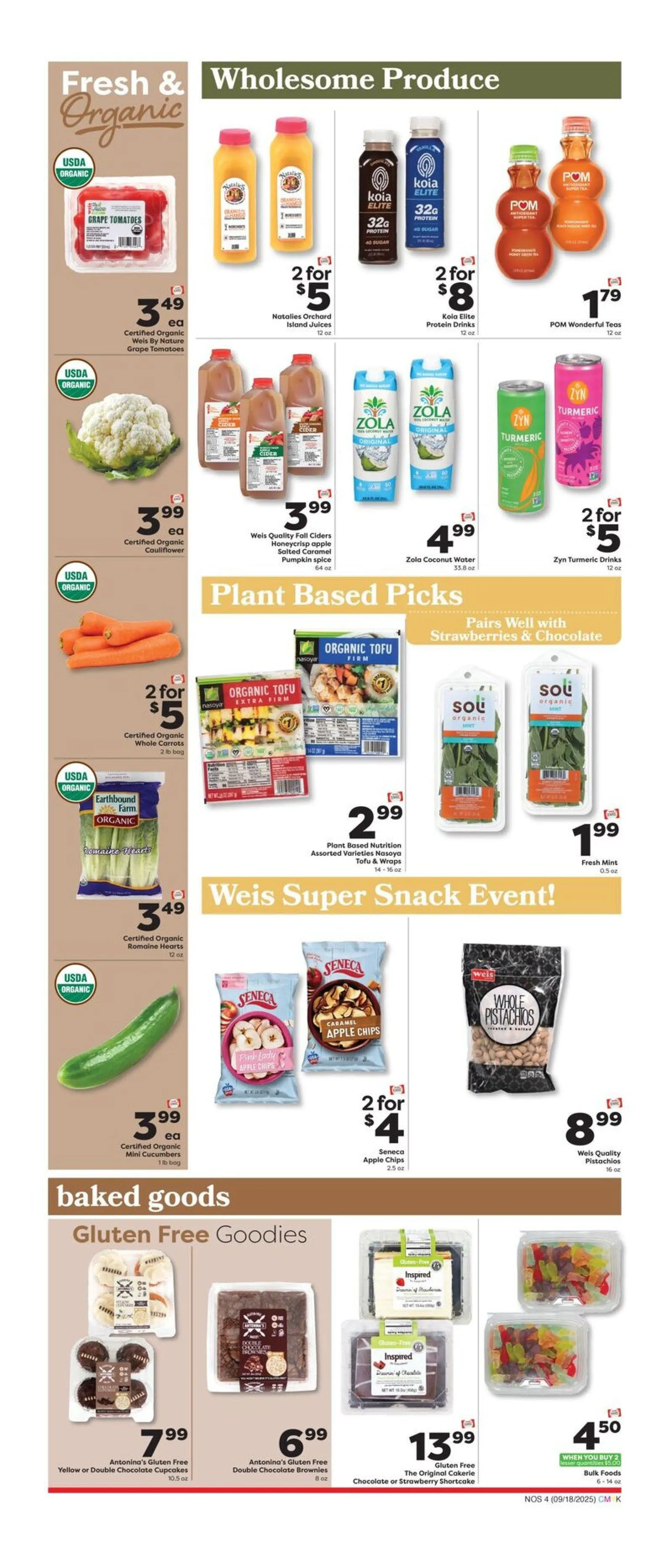 Weekly ad Weis Sales from September 18 to September 24 2025 - Page 4