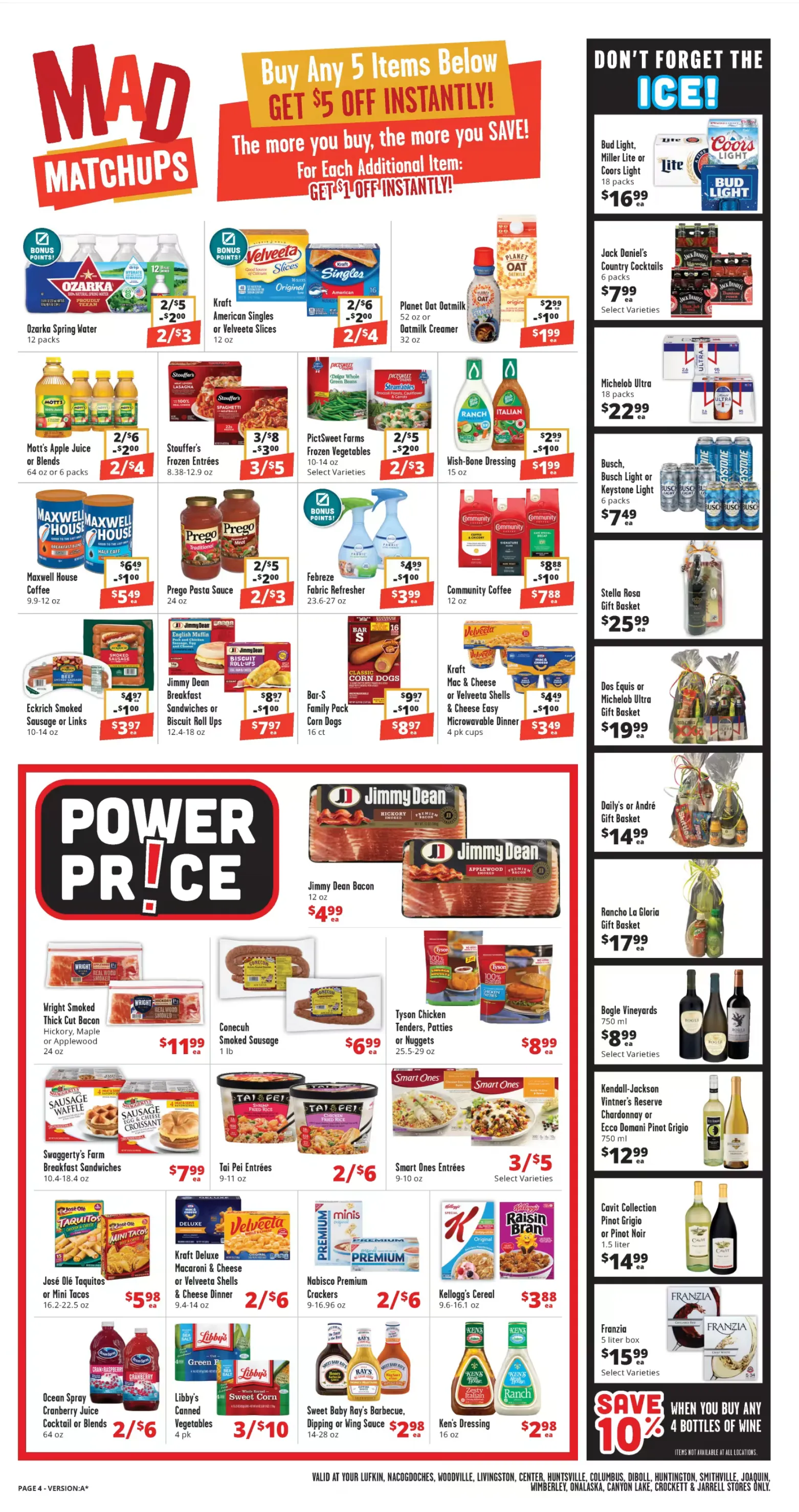 Weekly ad Brookshire Brothers Sales from December 31 to February 6 2026 - Page 4