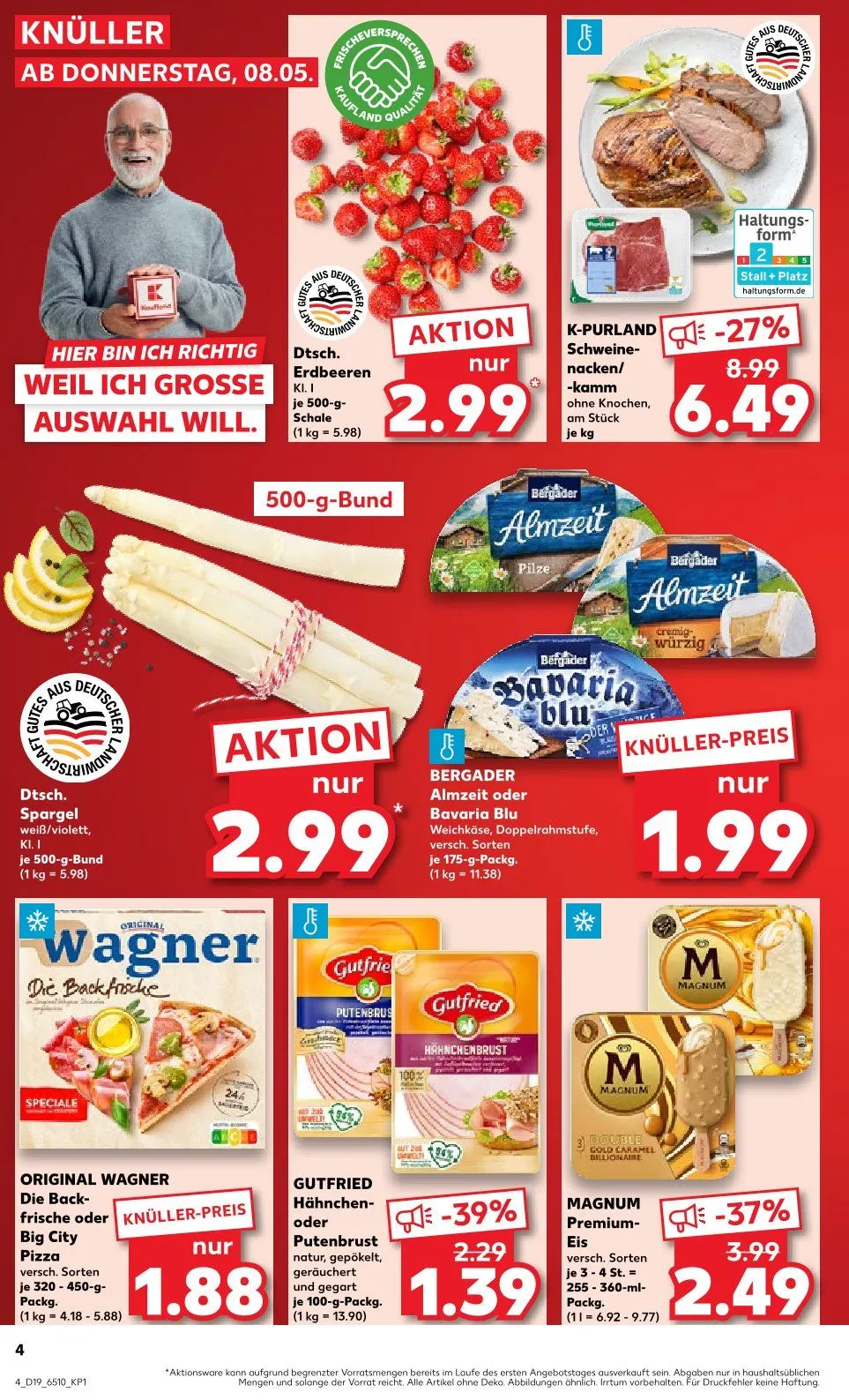Kaufland Prospekt von 8. Mai bis 14. Mai 2025 - Prospekt seite 4