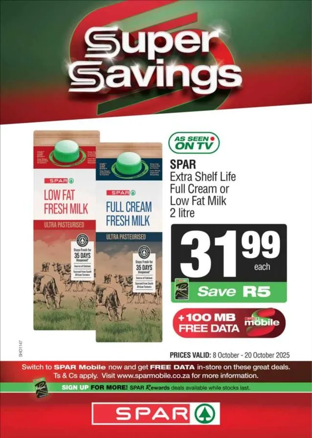 SPAR Sales from 8 October to 21 October 2025 - Catalogue Page 10