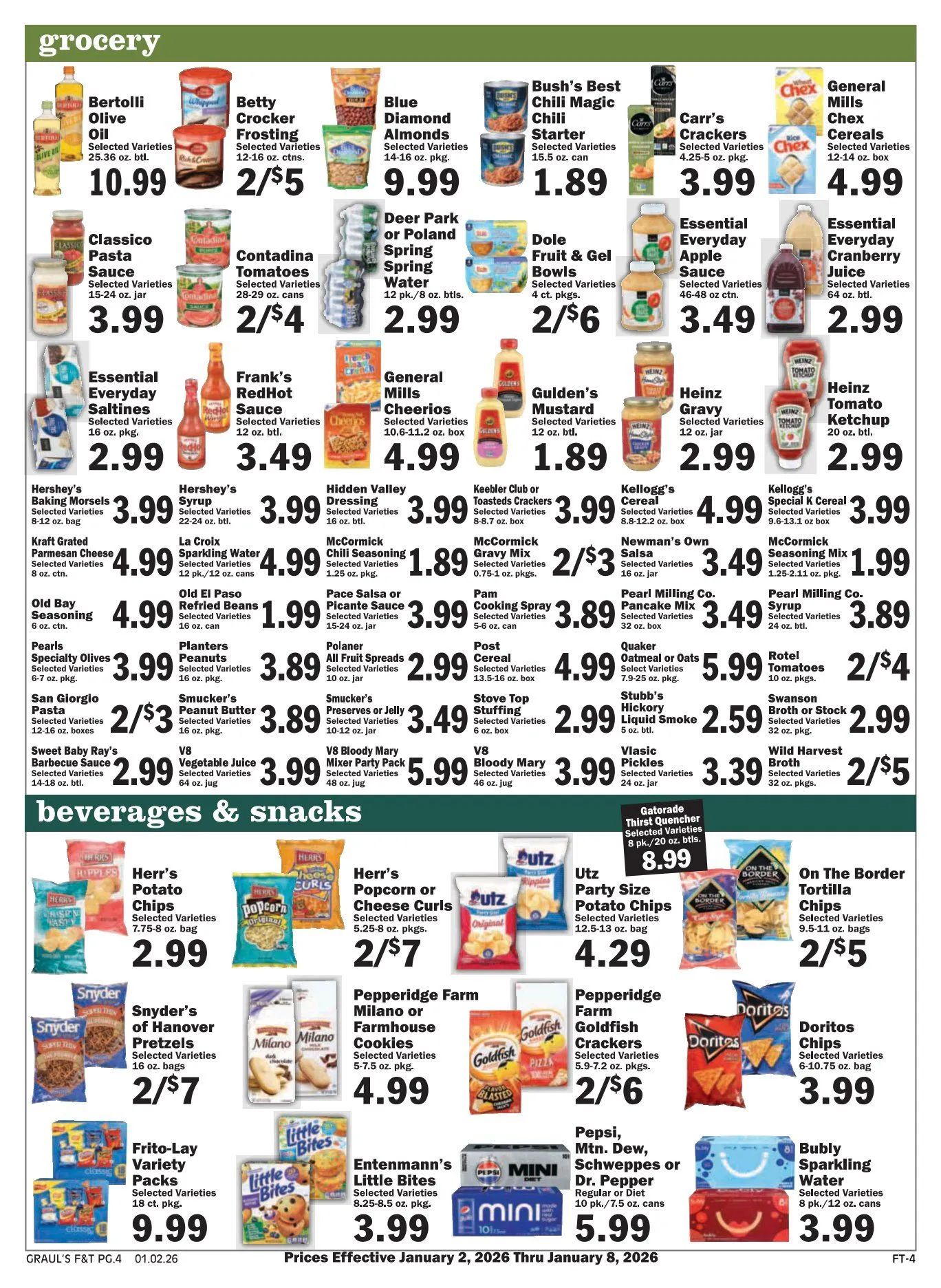 Weekly ad Graul's Market Sales from January 2 to January 8 2026 - Page 4
