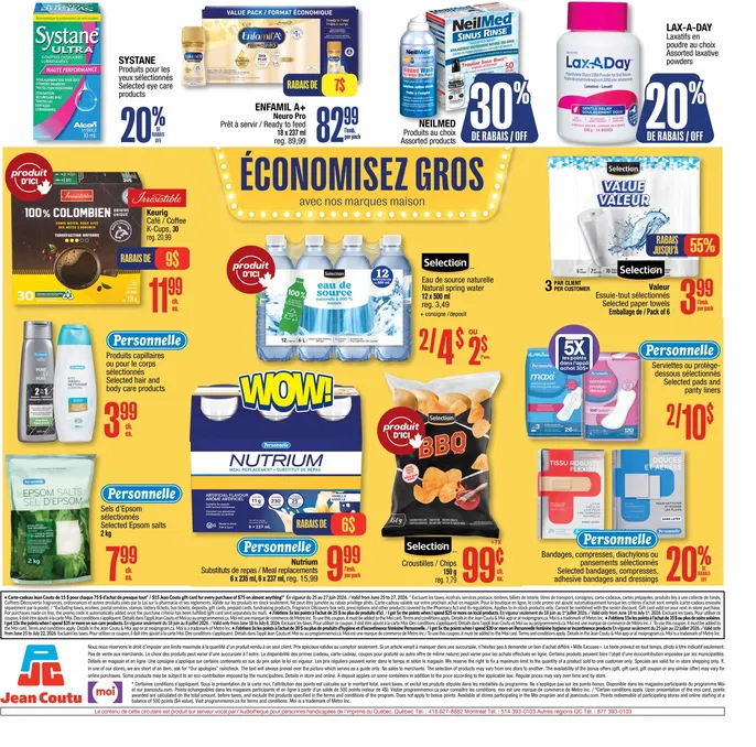 Jean Coutu Sales from June 25 to July 1 2026 - flyer page 4
