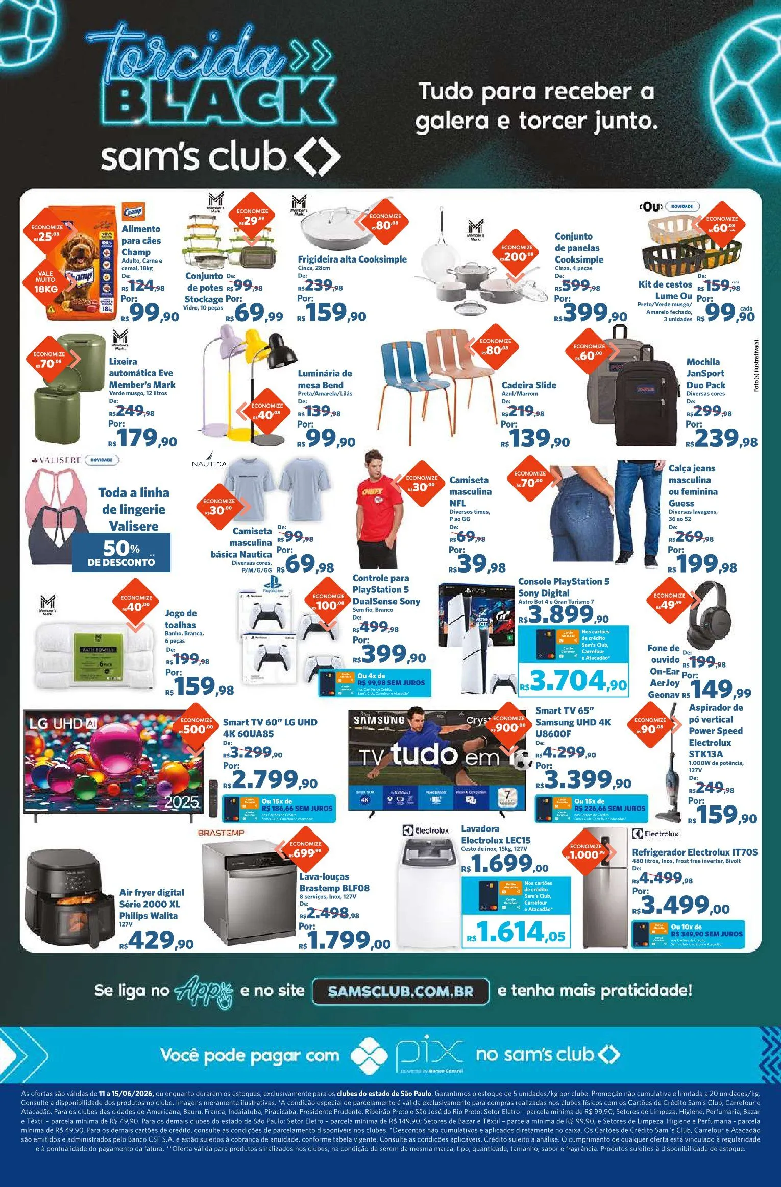 Encarte de Sam's Club 11 de junho até 15 de junho 2026 - Pagina 4