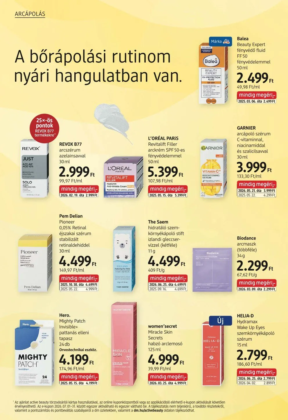Katalógus DM legfrissebb ajánlatai július 2.-tól július 15.-ig 2026. - Oldal 4