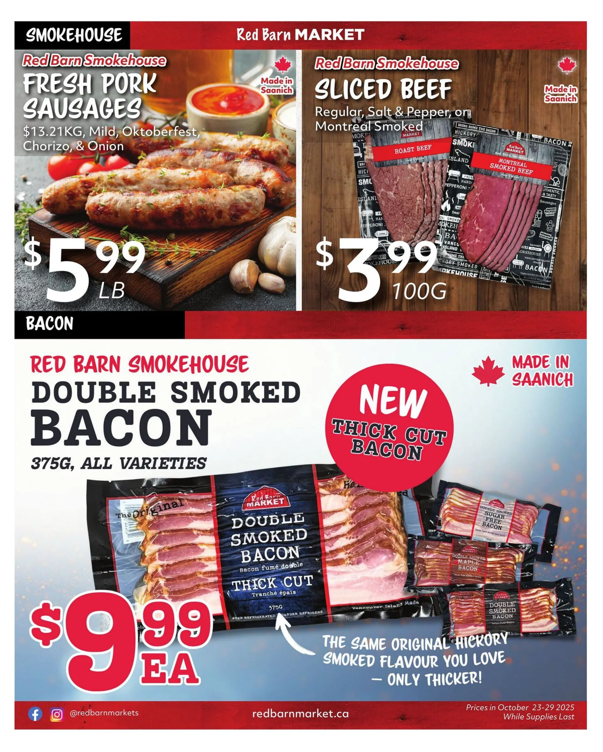 Red Barn Market Sales from October 23 to October 29 2025 - flyer page 4