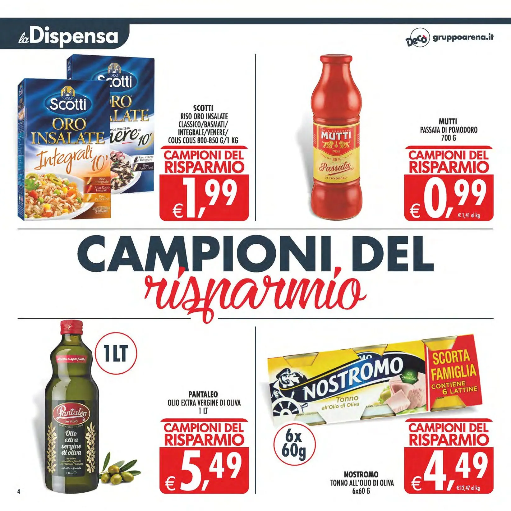 Volantini Deco Supermercati da 7 aprile a 16 aprile di 2026 - Pagina del volantino 4