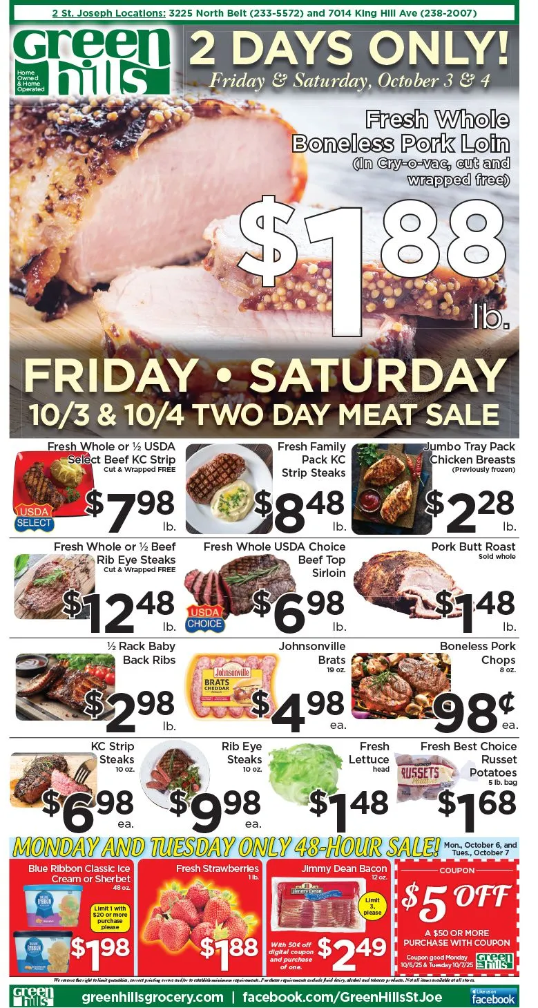 Weekly ad  Green Hills Grocery Sales from October 1 to October 8 2025 - Page 4