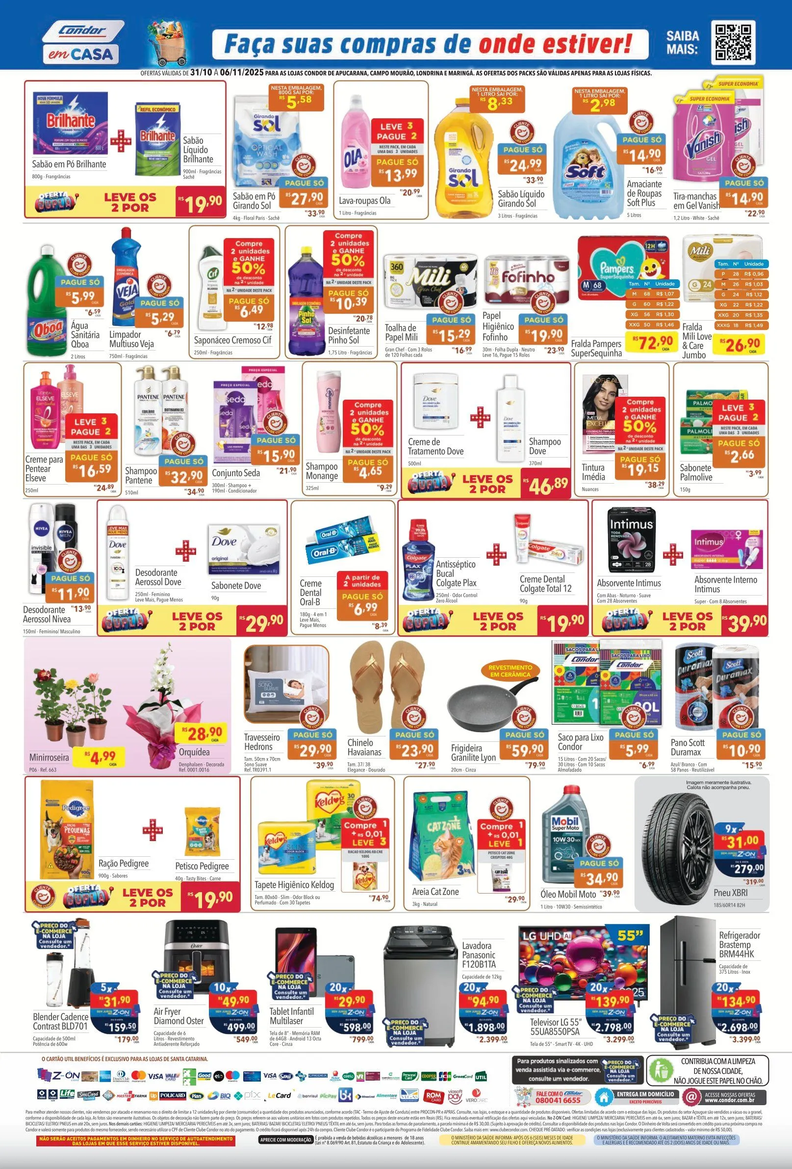 Encarte de Folhetos Supermercados Condor 31 de outubro até 6 de dezembro 2025 - Pagina 4