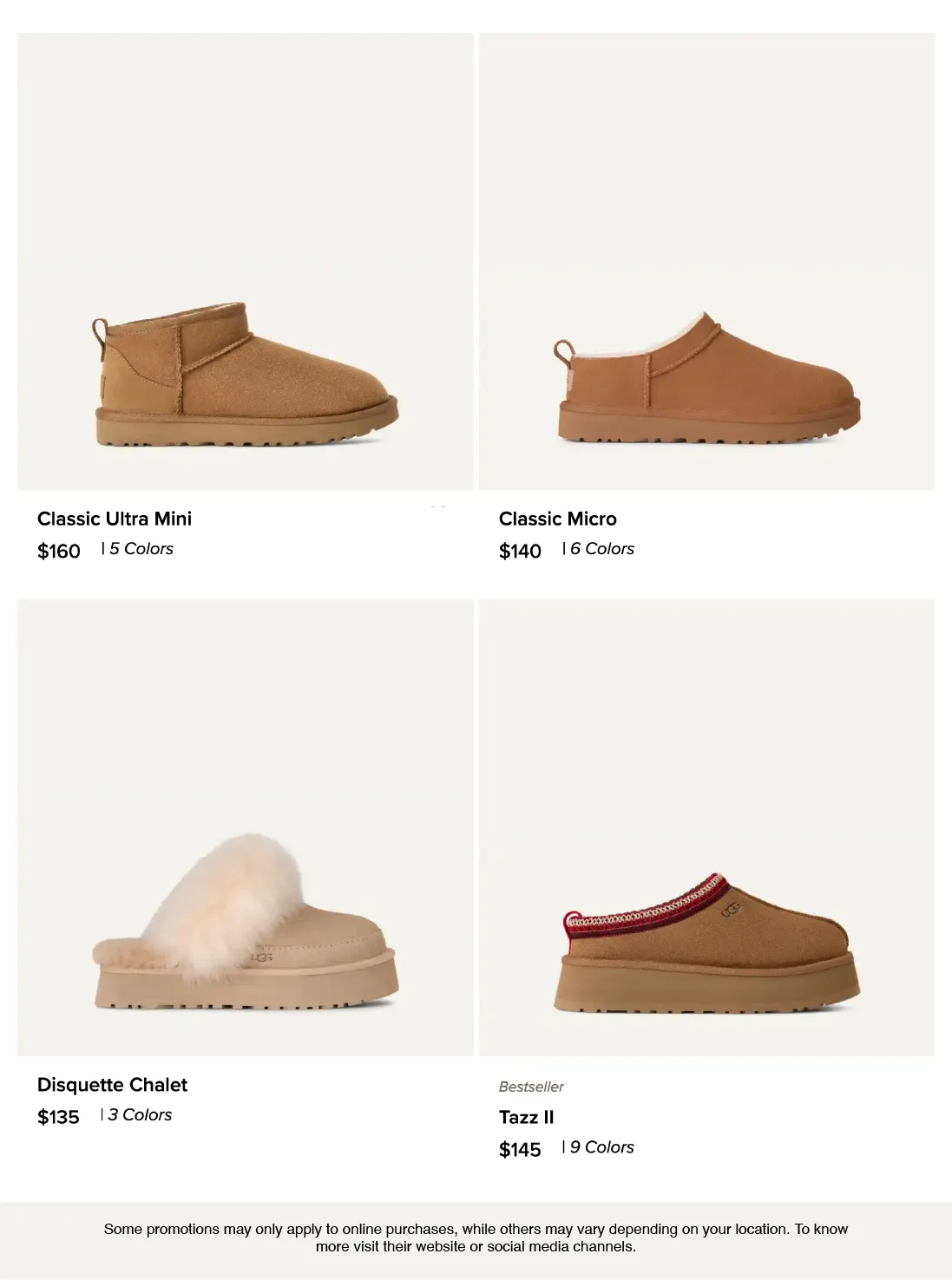 Weekly promotion UGG Sales spanning from December 10 to December 23 2025 - Page 3 for Catalogue 365