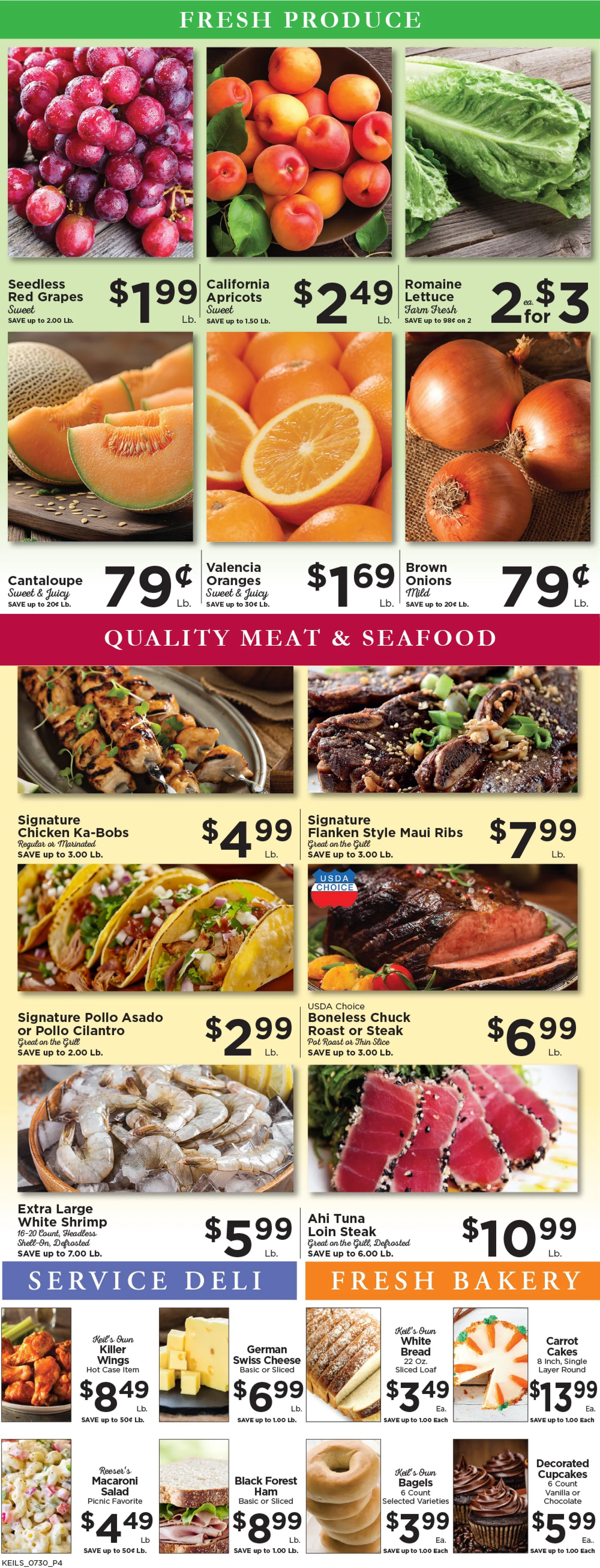 Weekly ad Keil's Fresh Food Stores weekly ads from July 30 to August 5 2025 - Page 4