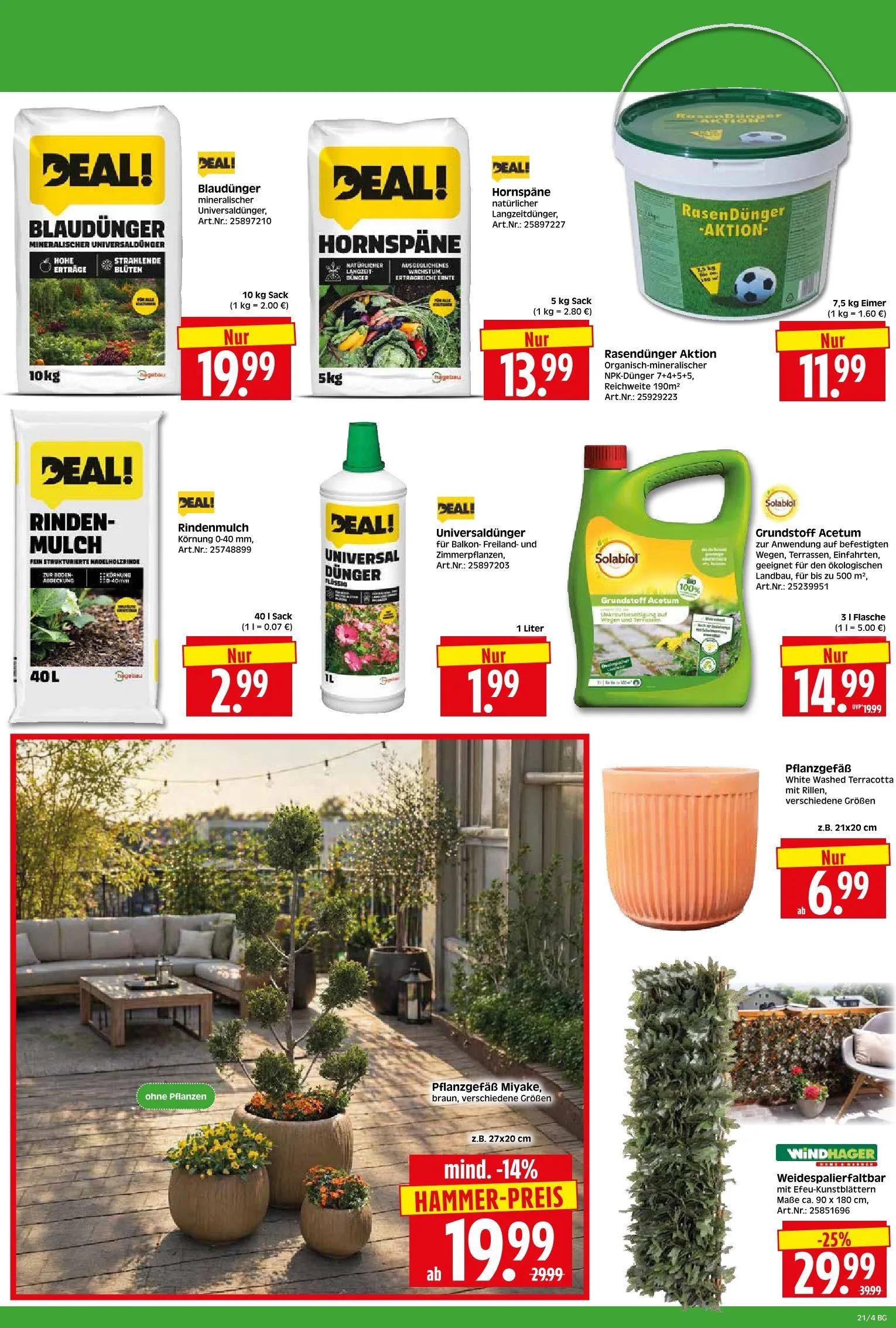 Herkules Baumarkt Prospekte von 18. Mai bis 25. Mai 2026 - Prospekt seite 4