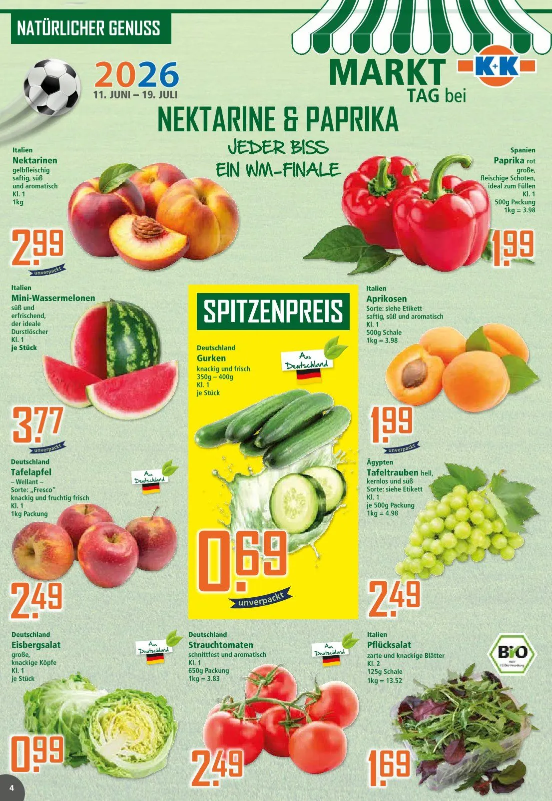 Klaas und Kock Angebote von 6. Juli bis 11. Juli 2026 - Prospekt seite 4