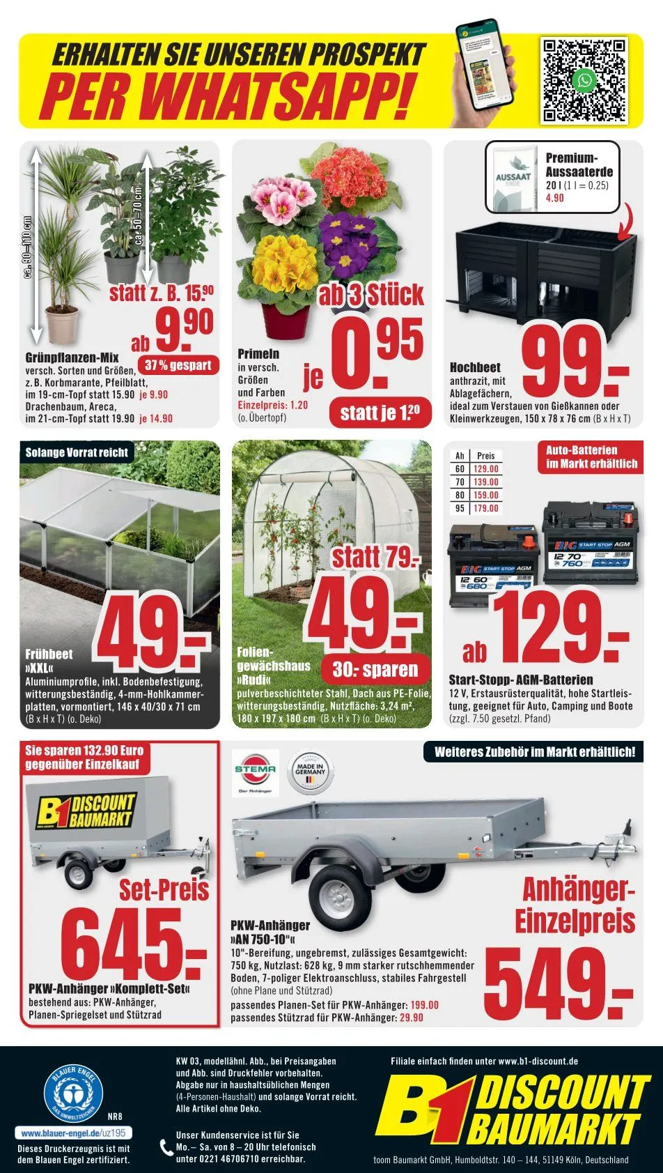 B1 Discount Baumarkt von 10. Januar bis 16. Januar 2026 - Prospekt seite 4