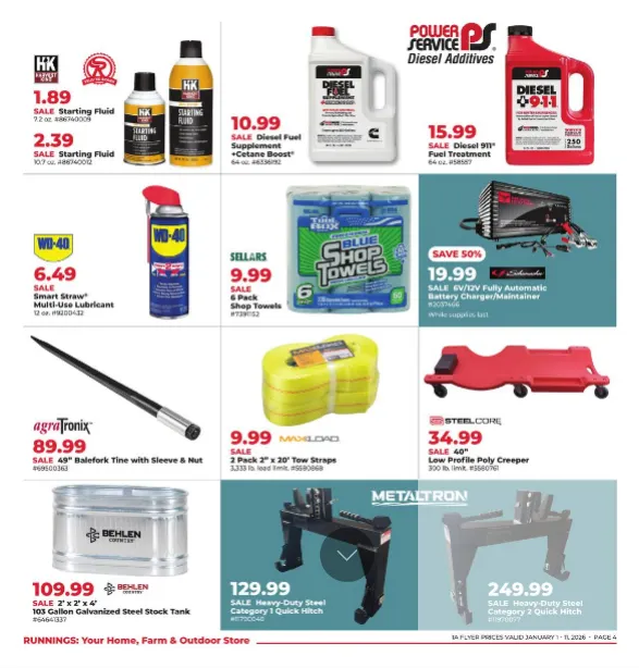 Weekly ad Runnings Sales from January 1 to January 11 2026 - Page 4