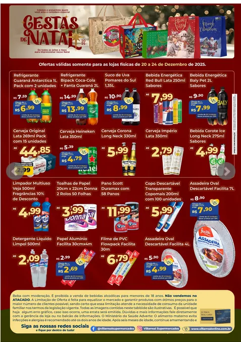 Encarte de  Villarreal Ofertas 20 de dezembro até 24 de dezembro 2025 - Pagina 4