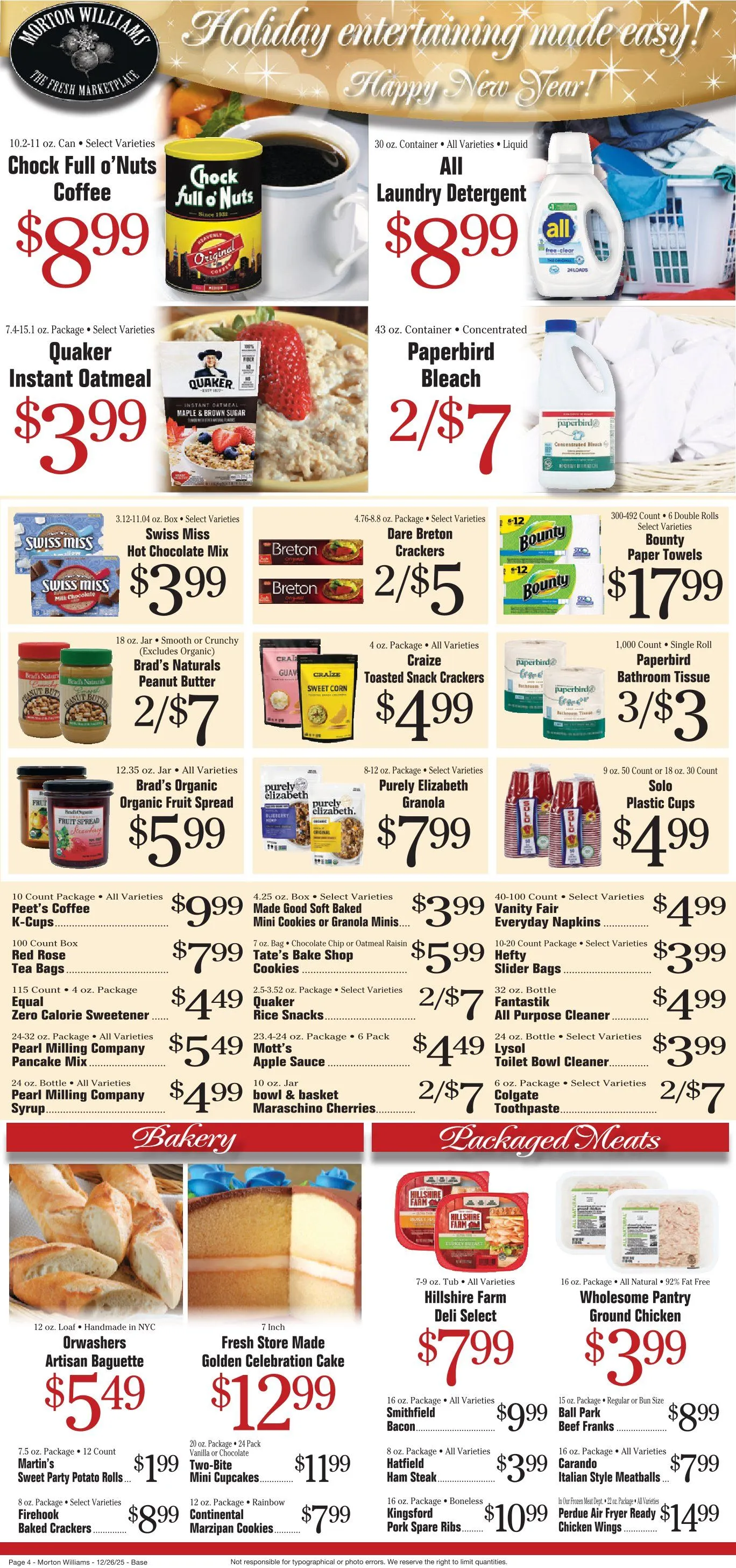 Weekly ad Morton Williams Sales from December 26 to January 1 2026 - Page 4
