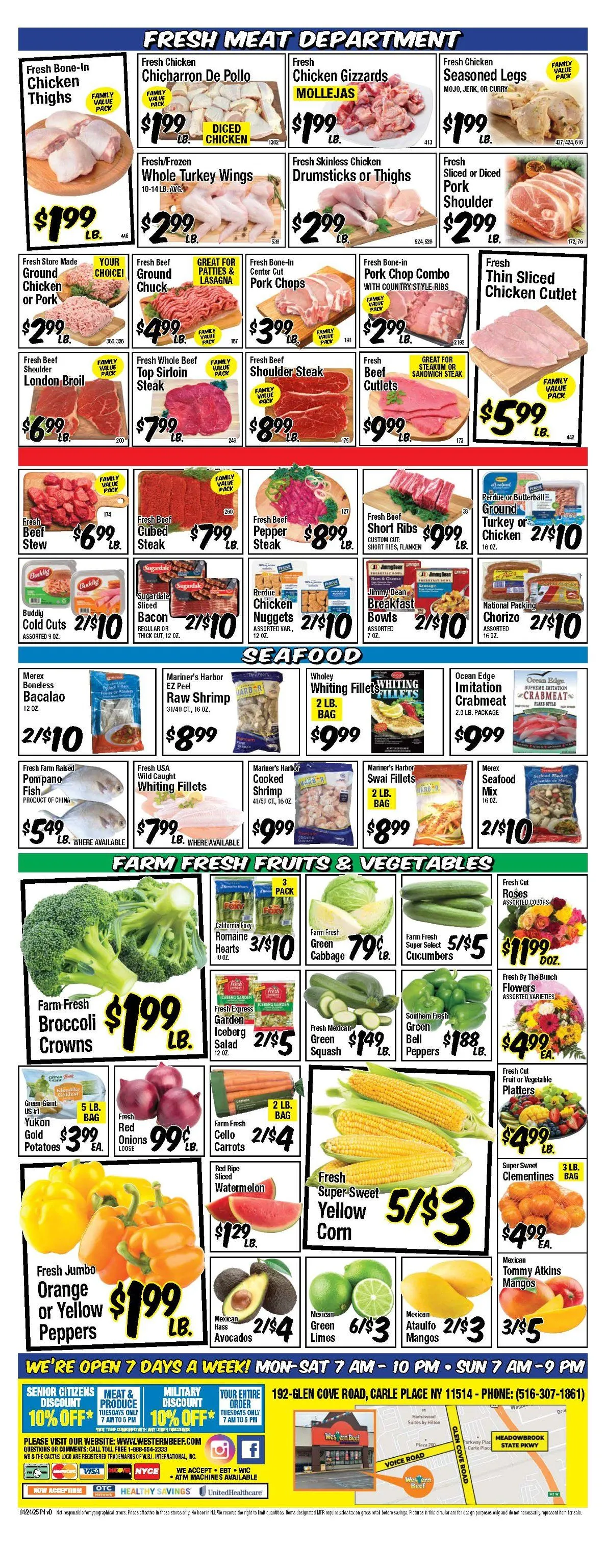 Weekly ad Western Beef Sales from April 24 to April 30 2025 - Page 4