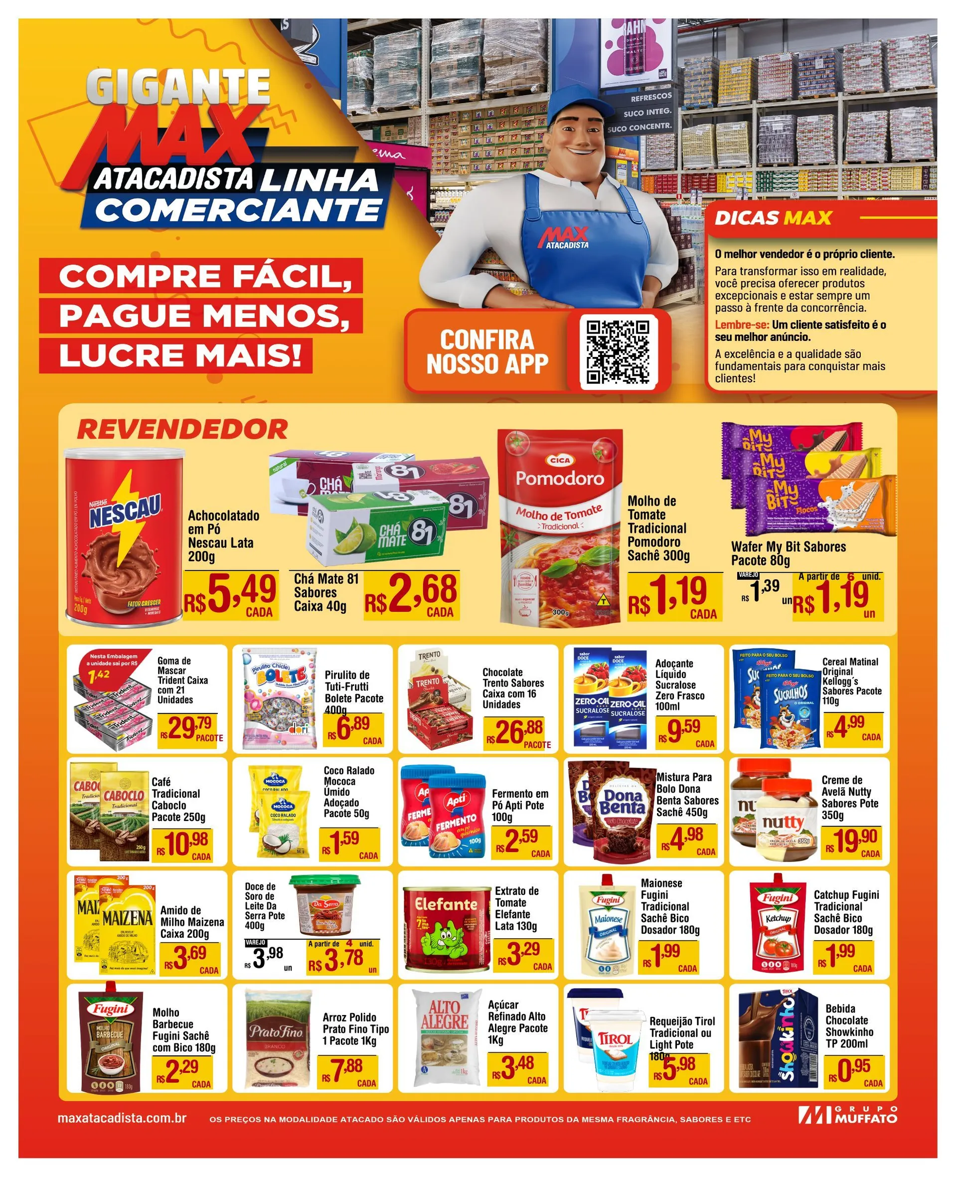 Encarte de Max Atacadista Ofertas de brochura 18 de novembro até 1 de dezembro 2024 - Pagina 3