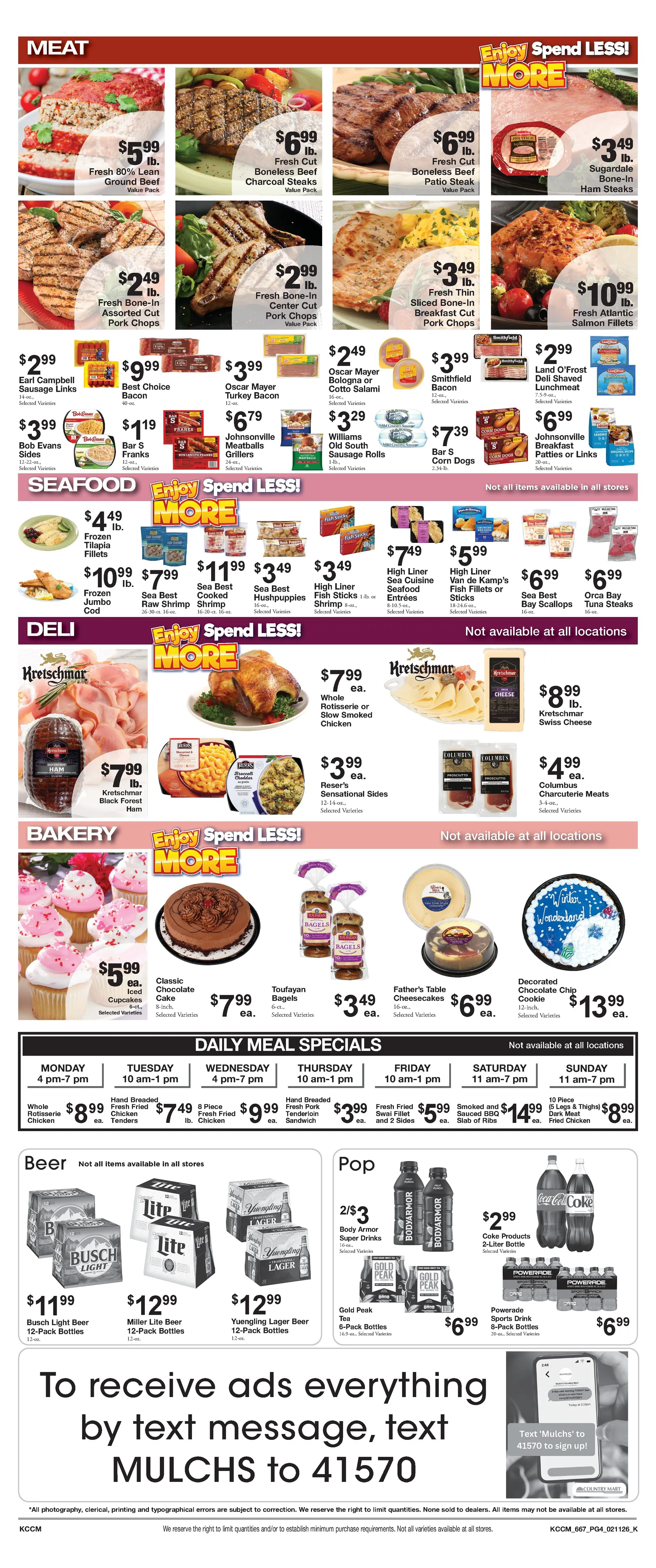 Weekly ad Country Mart Sales from February 10 to February 16 2026 - Page 4