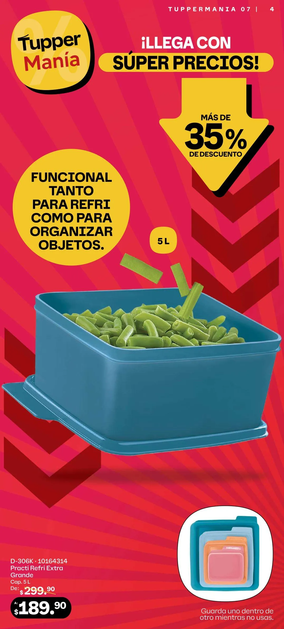 Catálogo de Tupperware catálogos y ofertas 16 de junio al 13 de julio 2025 - Pagina 4