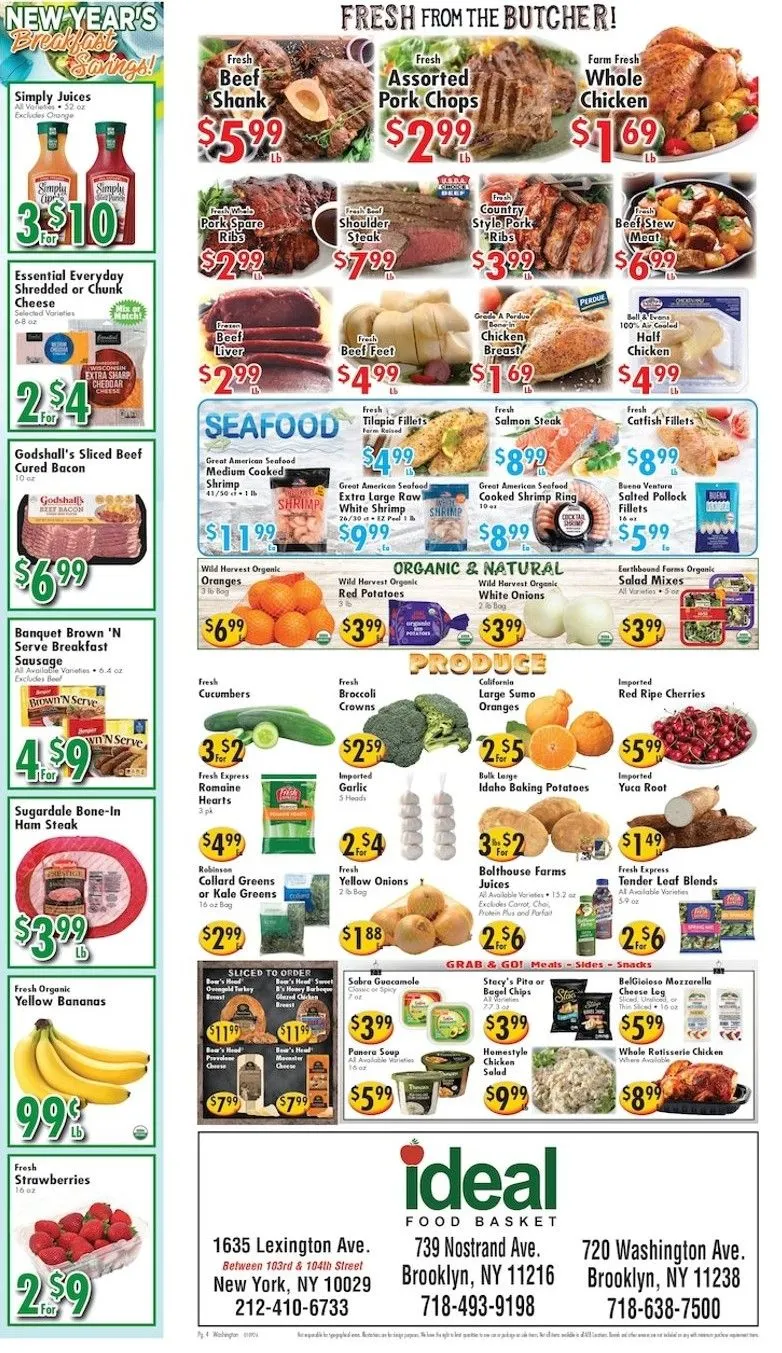 Weekly ad Ideal Food Basket Sales from January 9 to January 14 2026 - Page 4
