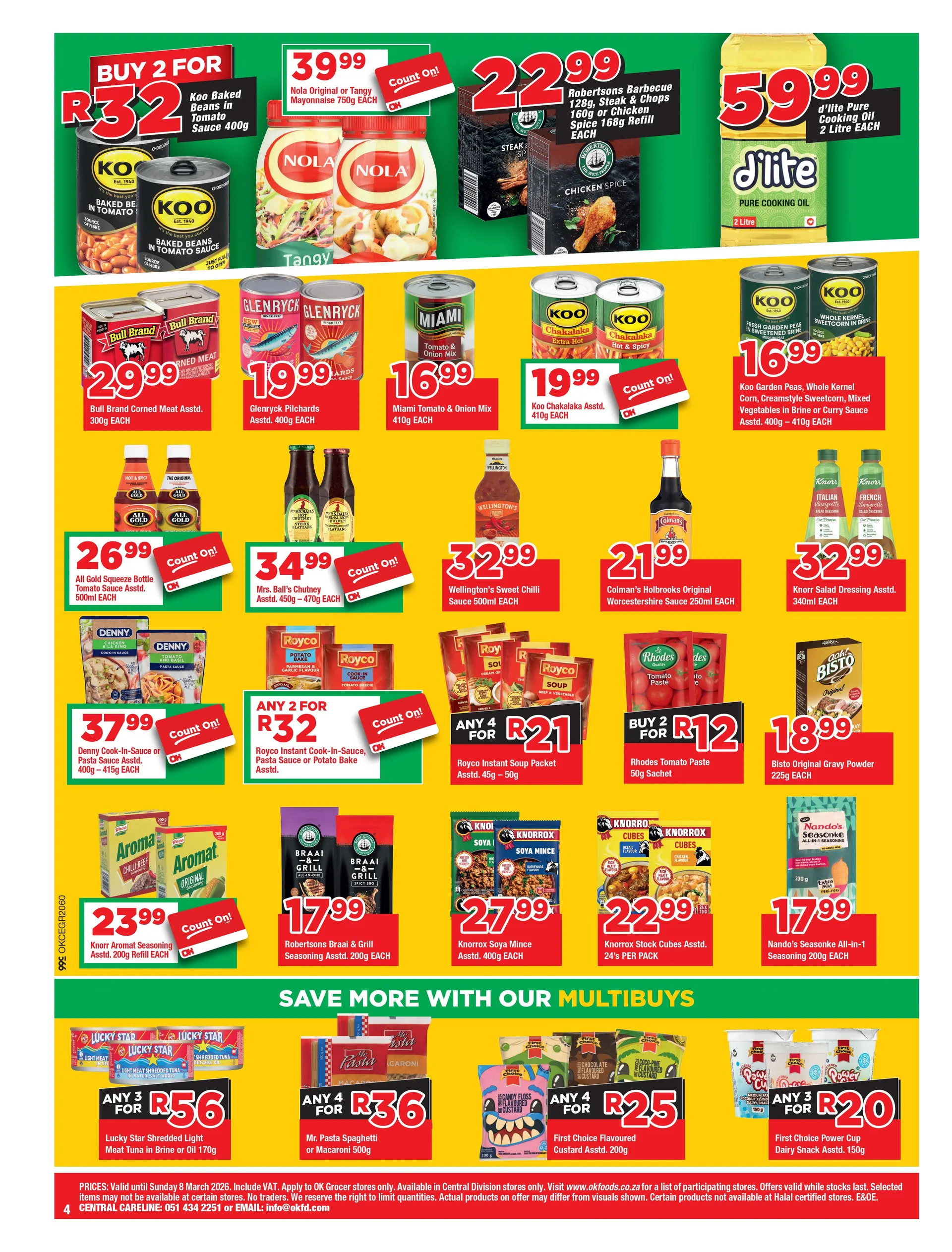 OK Foods Sales from 25 February to 8 March 2026 - Catalogue Page 4