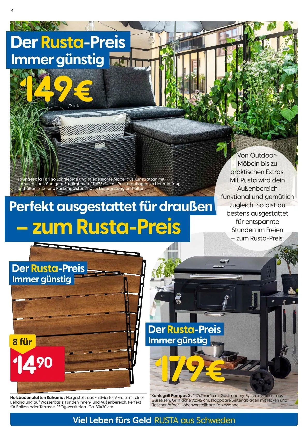 Rusta Angebote von 2. Mai bis 8. Mai 2026 - Prospekt seite 4