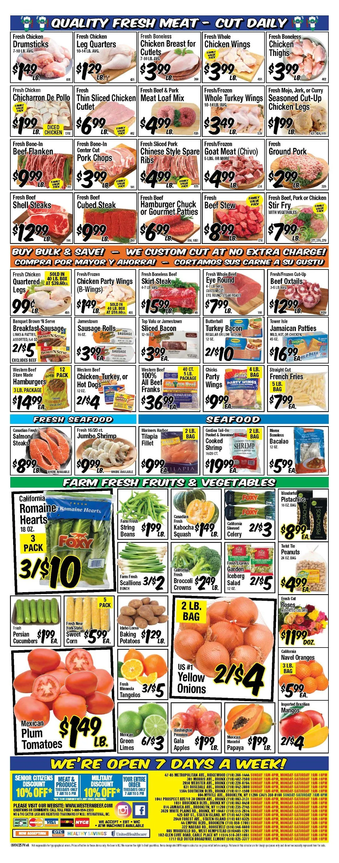 Weekly ad Western Bee Sales from September 4 to September 10 2025 - Page 4