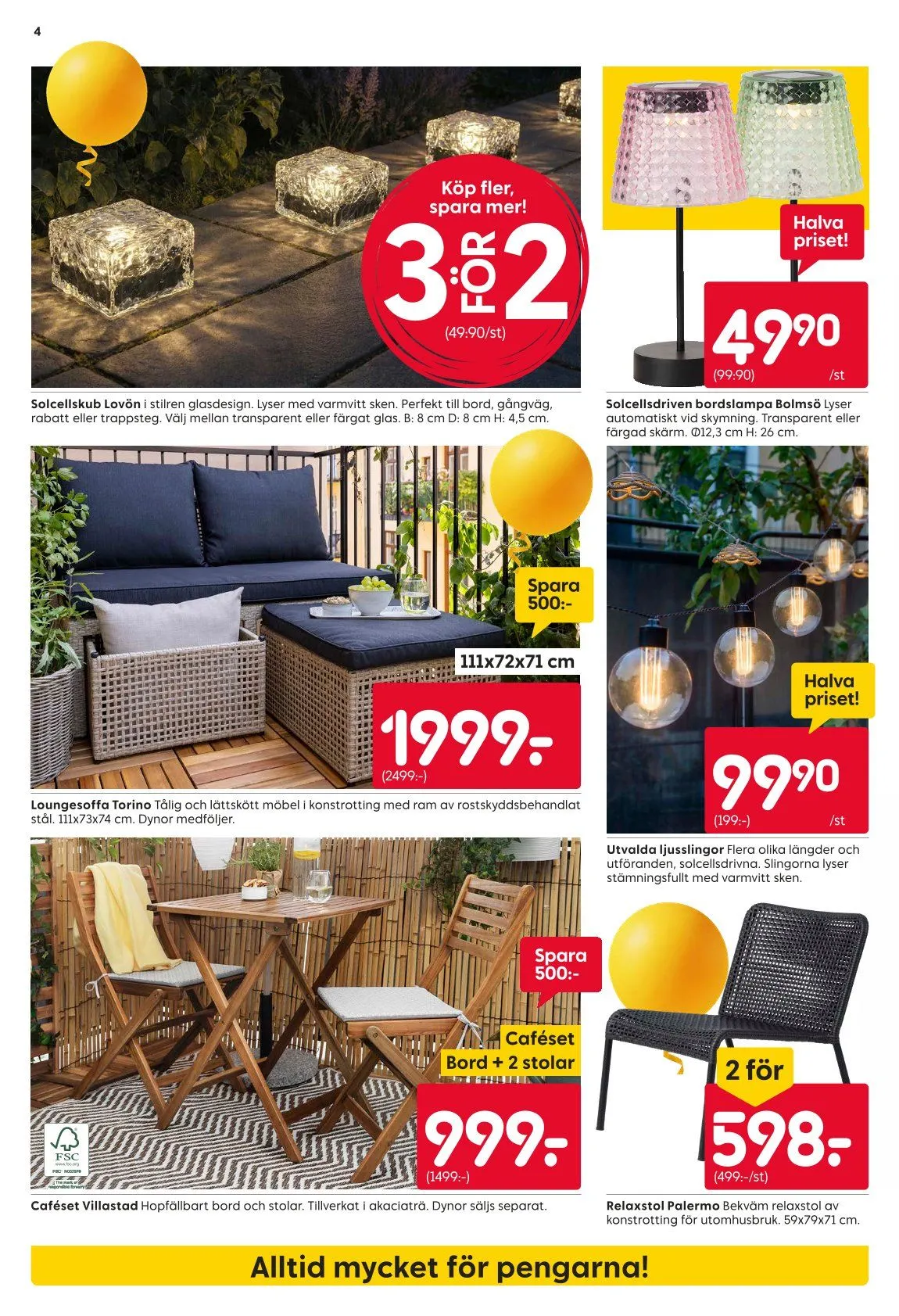 Rusta Erbjudanden från 13 april till 18 april 2026 - Reklamblad sidor 4