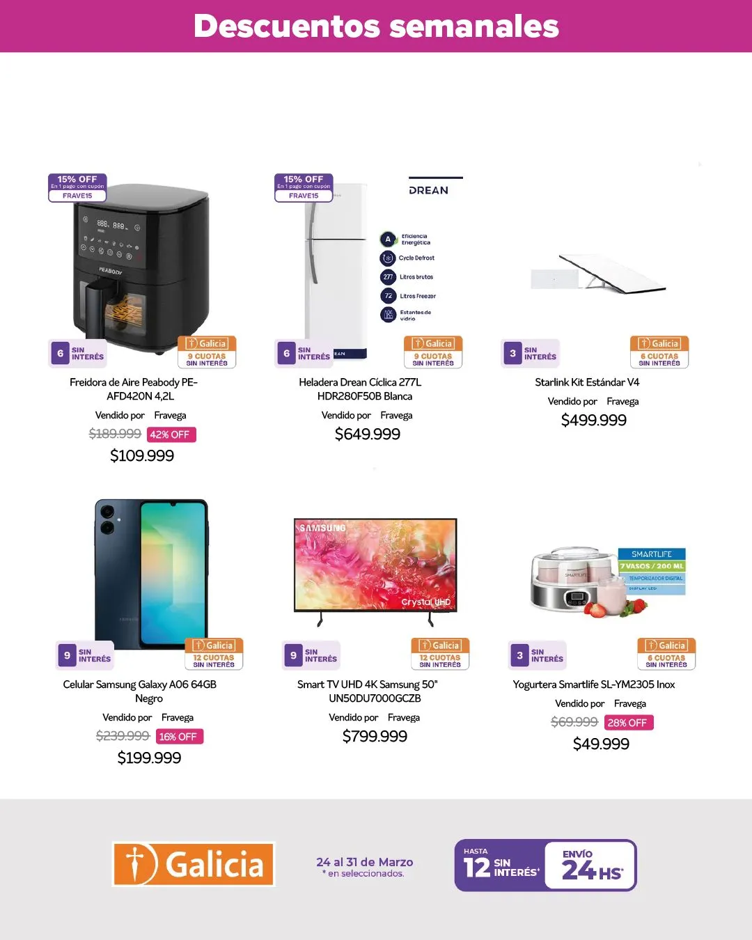 Ofertas de Fravega Ofertas semanales 27 de marzo al 17 de abril 2025 - Página 3 del catálogo