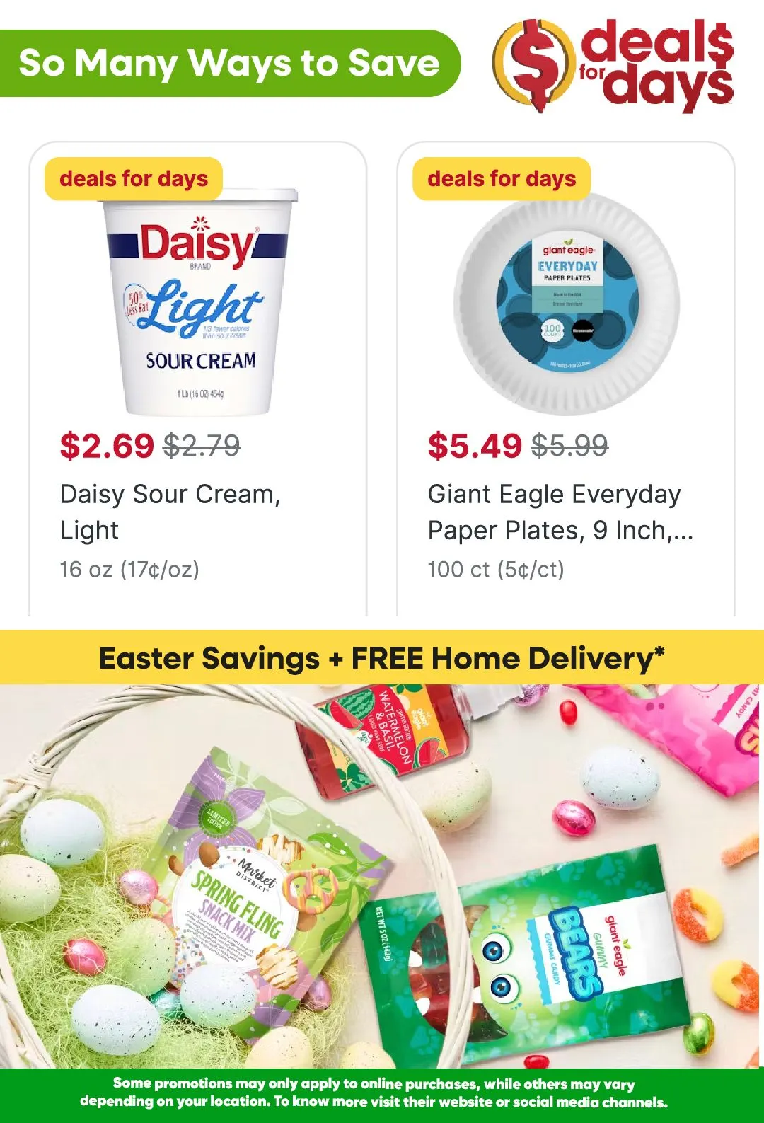 Weekly ad Giant Eagle Weekly Ad from April 9 to April 23 2025 - Page 4