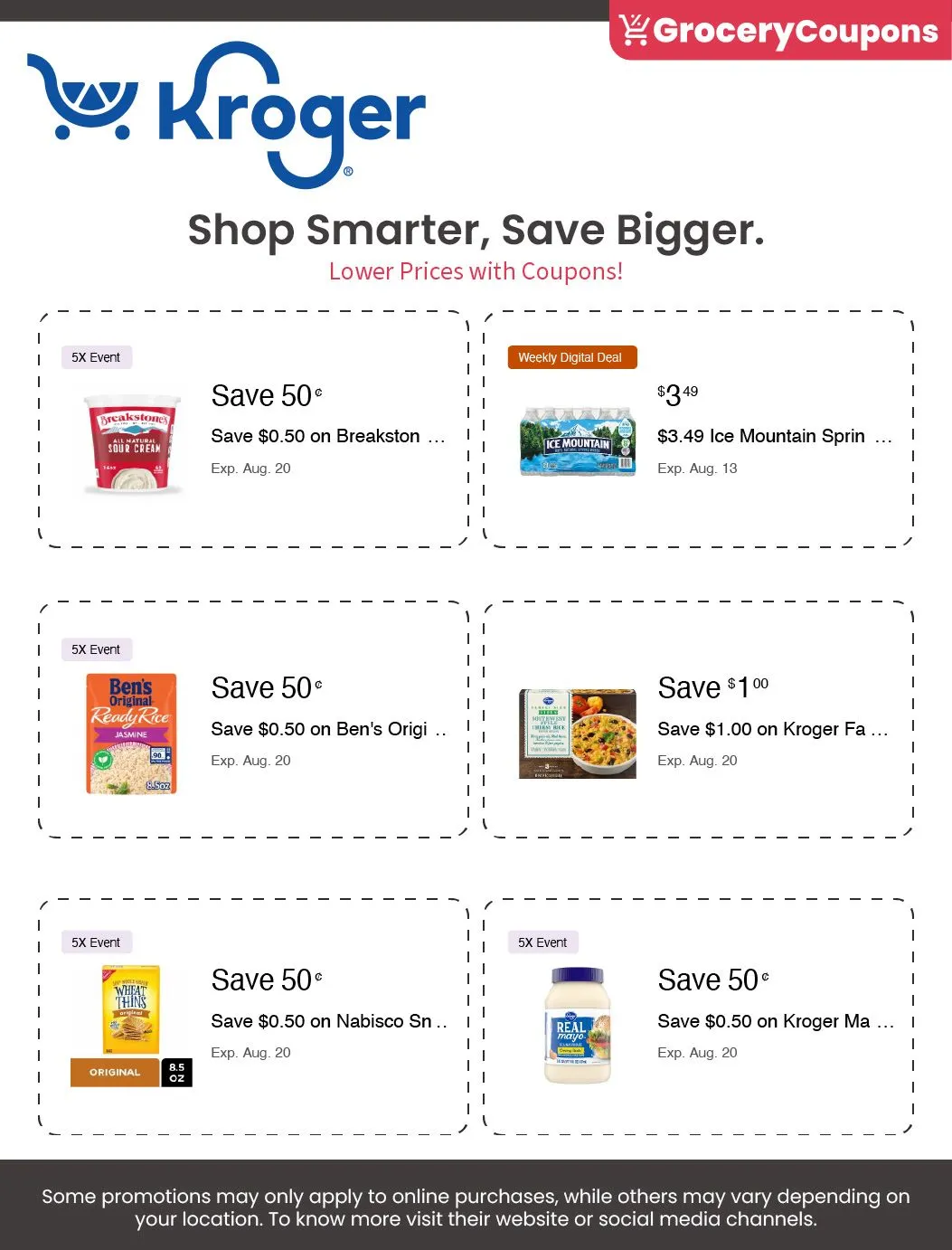 Weekly ad Kroger coupons from August 8 to August 31 2025 - Page 3