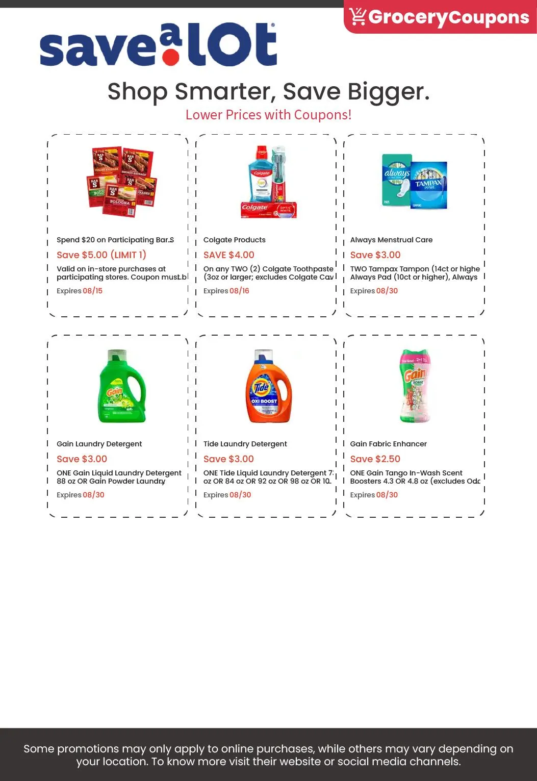 Weekly ad Save a Lot Coupons from August 1 to August 31 2025 - Page 3