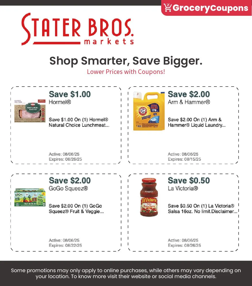 Weekly ad Stater Bros. coupons from August 8 to August 31 2025 - Page 3