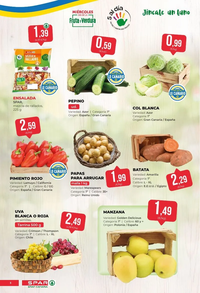 Catálogo de SPAR Gran Canaria Ofertas 15 de mayo al 28 de mayo 2026 - Página 3